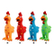 Eco-Friendly Cute Chicken Shape Pet Squeak Dog Latex Chew Toy