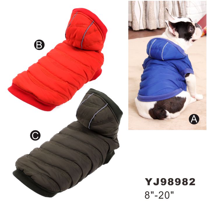 PetStar Comfortable Winter Padded Outfit Warm Dog Coat Clothes