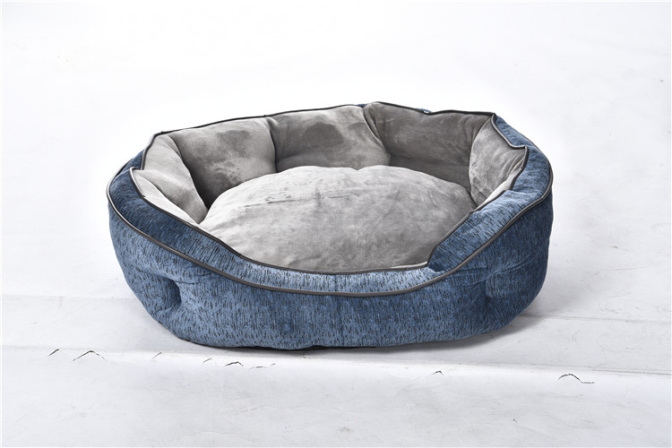 Oem Available Custom Logo Promotional Grey Dog Bed