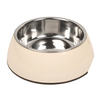 Anti-bite personalized stainless steel pet cat dog bowls