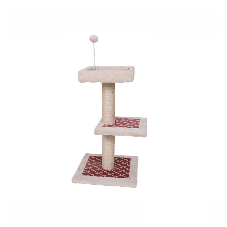 Unique Pet Products Wholesale Cute Climbing Sisal Cat Tree Scratcher