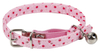 Small Pet Neck Decoration Safety Adjustable Nylon Lovely Dog Puppy Cat Collar With Bell