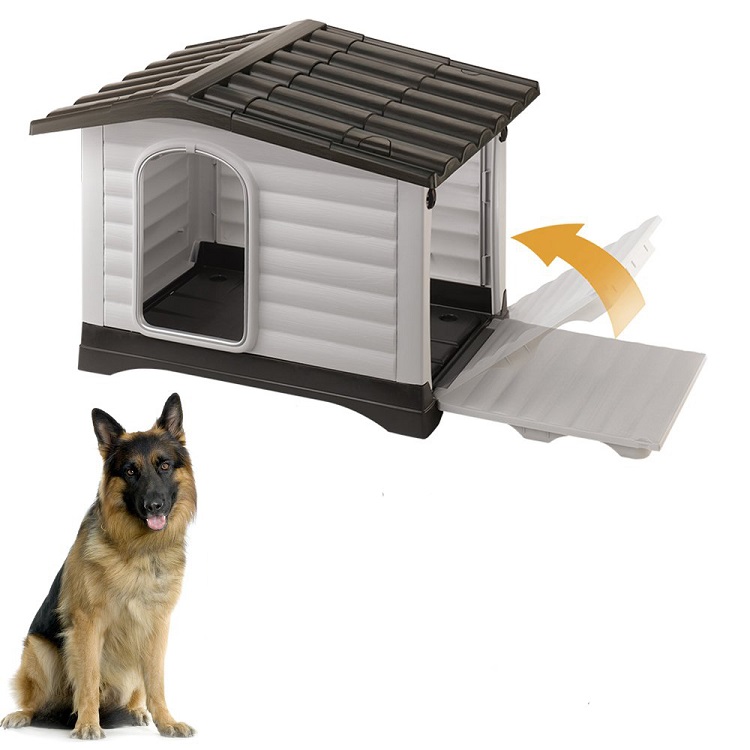 High Quality Waterproof PP Outdoor Dog Kennel Eco-friendly Pet Dog Bed