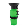 PP 7 Colors Fashion Outdoor Dog Pet Water Bottle, Convenient Public East to Carry Dog Water Bowl