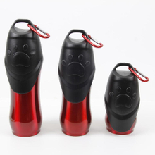 Stainless Steel Food Grade BPA Free Portable Travel Pet Water Dispenser Drinking Water Bottle Dog