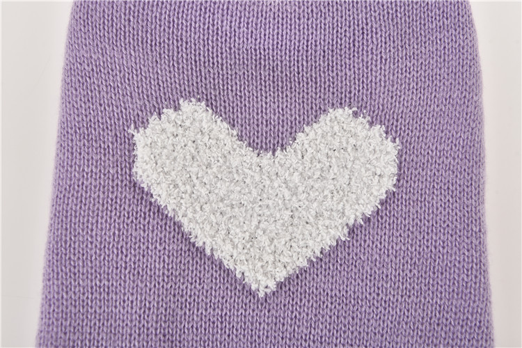 New Winter Hand Knitted Organic Fashion Purple Dog Sweater