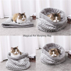 3 in 1 Cat Magic Hold Blanket Ultra Soft Foldable Multi-functional Cat Bed