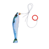 Petstar Wholesale Pet Cat Interactive Playing Toy Sticks with Finger Ring Fish