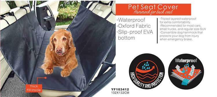 OEM Waterproof Large Backseat Cover Pet Dog Car Seat Cover