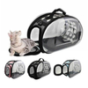 Large Capacity Small Puppy Kitty Pet Carrier Bag, Pet Travel Portable Breathable Holes Transparent Handbag