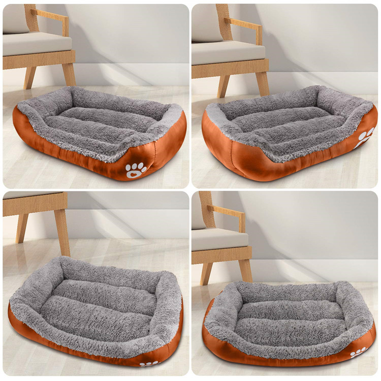 Non-Slip Comfortable Skin-Friendly Foldable Oxford Cloth Orthopedic Dog Sofa Bed
