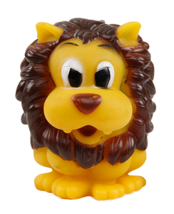 Noises Dental Pet Vinyl Lion Squeaker Toy For Puppies