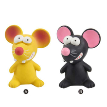 Durable Mouse Shape Lovely Soft Interactive Pet Squeak Puppy Toy for Dog