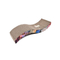 Fish Pattern Wavy Shaped Curved Cat Scratching Cardboard with Catnip Inside
