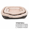 China Soft Fuax Fur Changeable Cover Durable Custom Pet Bed