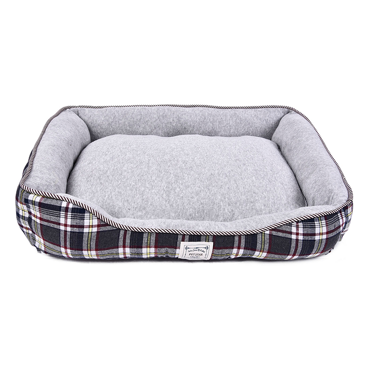 Good Reputation Oxford Fabric Comfortable Heating Pet Lounger Dog Bed Wholesale