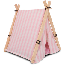 New Dog Cat Tent Supplies Wood Pet Teepee for Sale