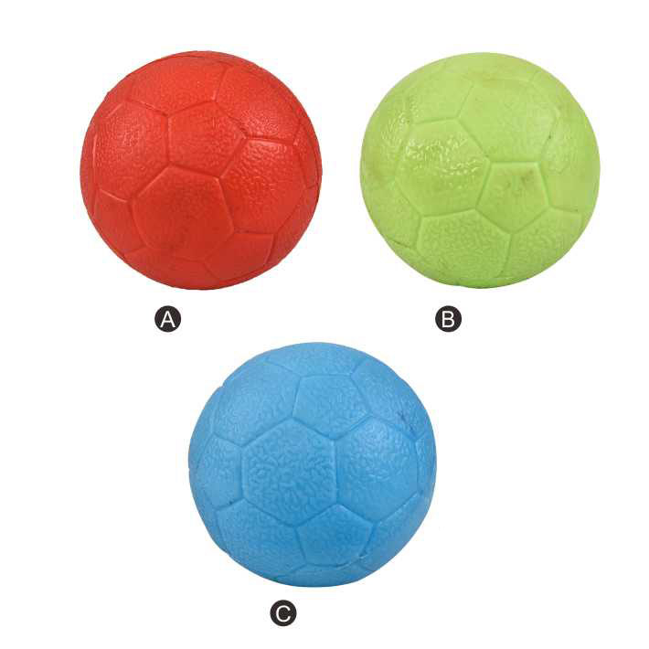 Soft Ball Shape TPR Chew Training Pet Play Dog Toy