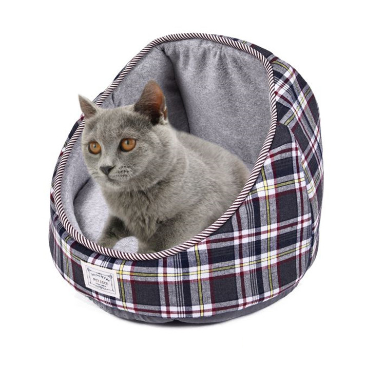 Foldable Good Quality Polyester Cat Cave Bed For Sale