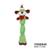 Soft Pet Products Squeaky Christmas Plush Chew Dog Toy
