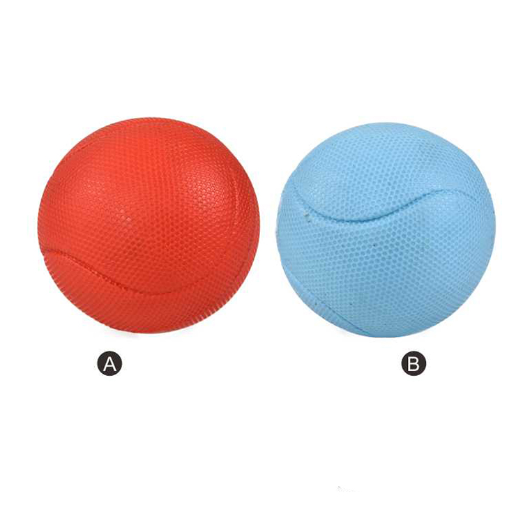 Plastic Ball Shape Durable Non-Toxic Pet Soft Training Toy Ball