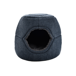 Round Snuggery Burrow Pet Products Ortho Bolster Sleeper Orthopedic Cat Bed