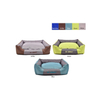 Wholesale 5 Sizes Luxury Cheap Stocked Waterproof Oxford Pet Dog Bed