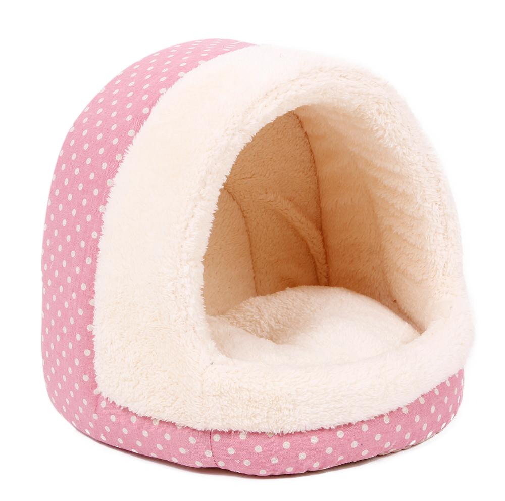 High Performance Canvas Plush Dog Cave Beds For Puppy