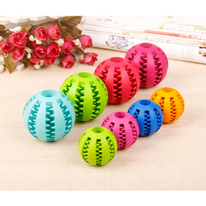 NEW Dog Toothbrush Cleaning Dog Activity Ball Chew Interactive Toy