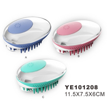 Pet Soap Dispensing Grooming Brush Dog for Pet Cleaning