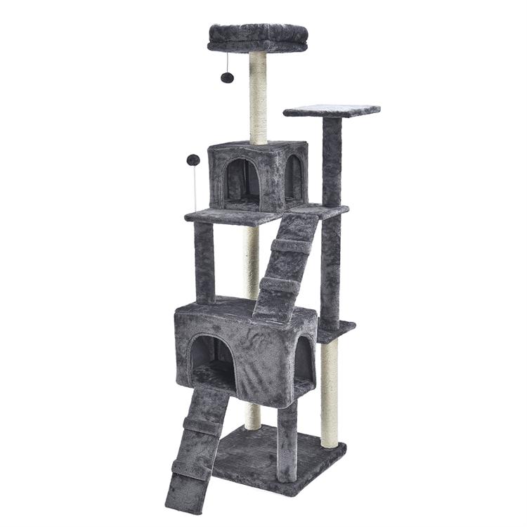 Eco-Friendly Climbing Cat Tree House,Large Cat Scratching Tree