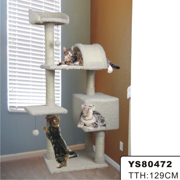 Petstar Sisal 4 Levels Cat Tree House Parts