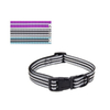 Alibaba Suppliers Nylon Black Striped Dog Collar