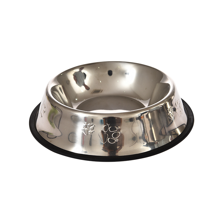 Wholesale Easy Clean Stainless Steel Dog Food Bowl