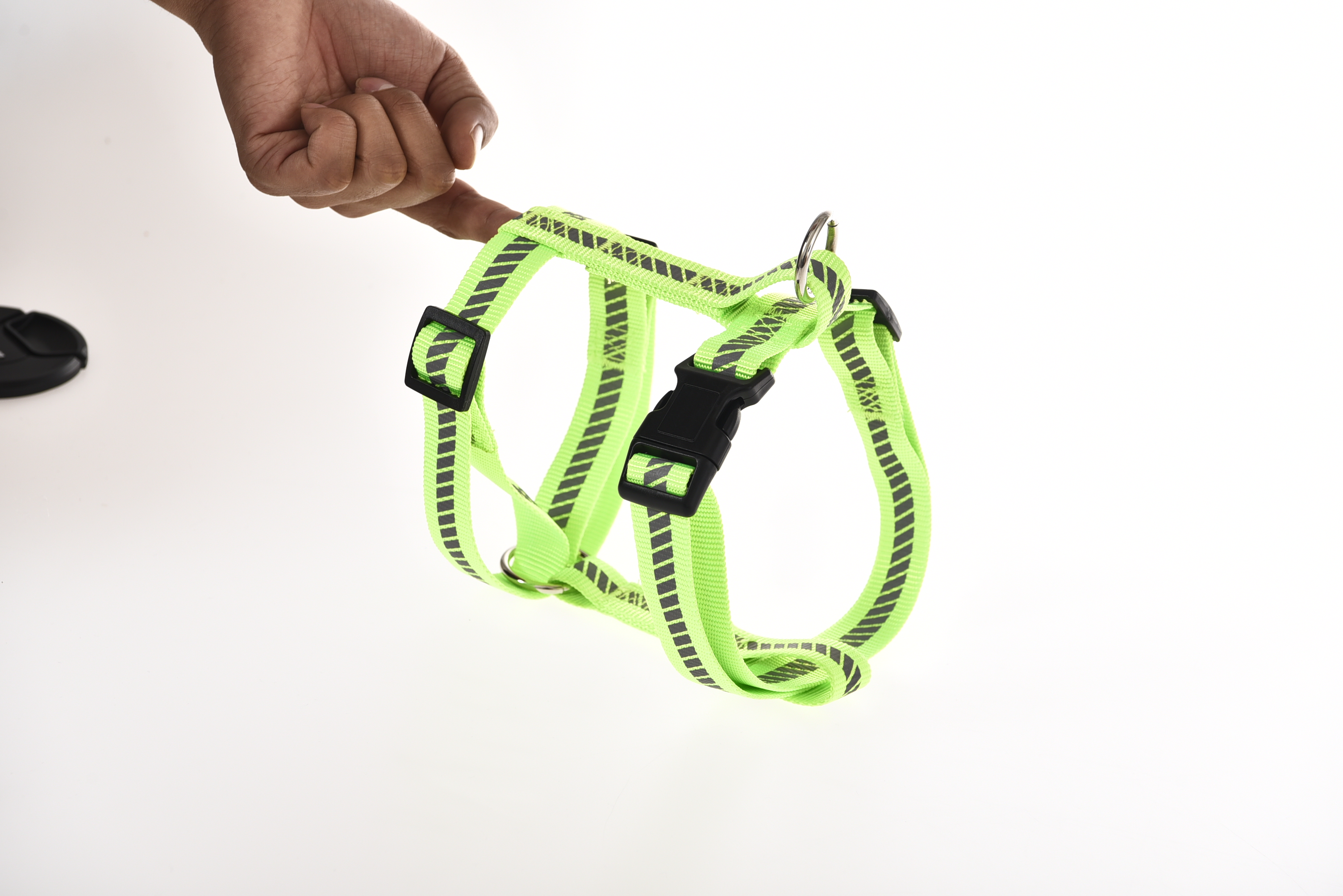 customized adjustable Pet Reflective nylon for Large Dogs Easy Control Harness