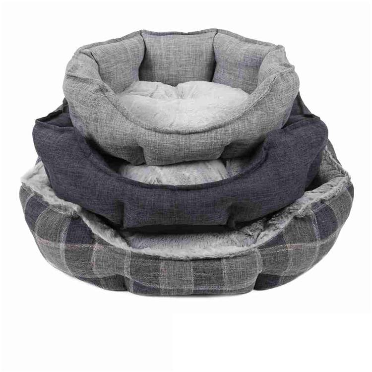 Cotton Octagonal Style Pet Dog Sofa Bed