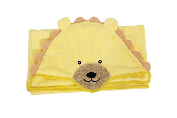 Animal Head Shape Microfiber Super Absorbent Pet Towel