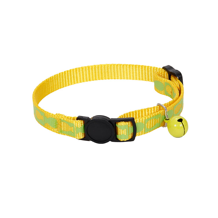 Promotional cat collar with bell,breakaway buckle attract owner's attenion cat collar