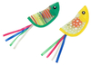 Custom Funny Colorful Fish Style Pet Soft Cat Toy
