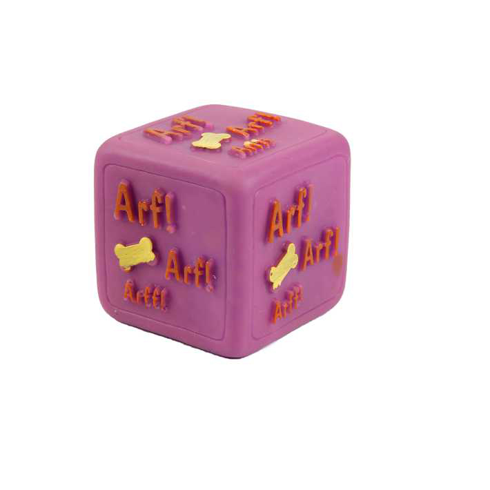 Custom Interactive Cubic Purple Fun Pet Dog Toys
