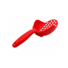 Custom Logo Red Plastic Pet Cat Litter Scoop With Cute Handle