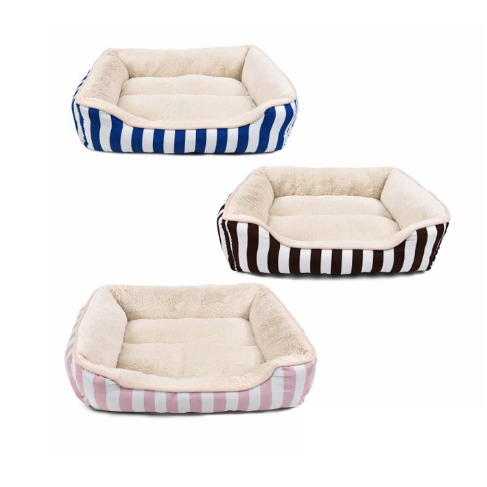 Machine Washable Round Solid Self Warming Pet Bed