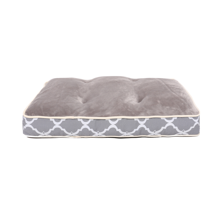Warm Relax Canvas Comfortable Pet Memory Foam Dog Bed