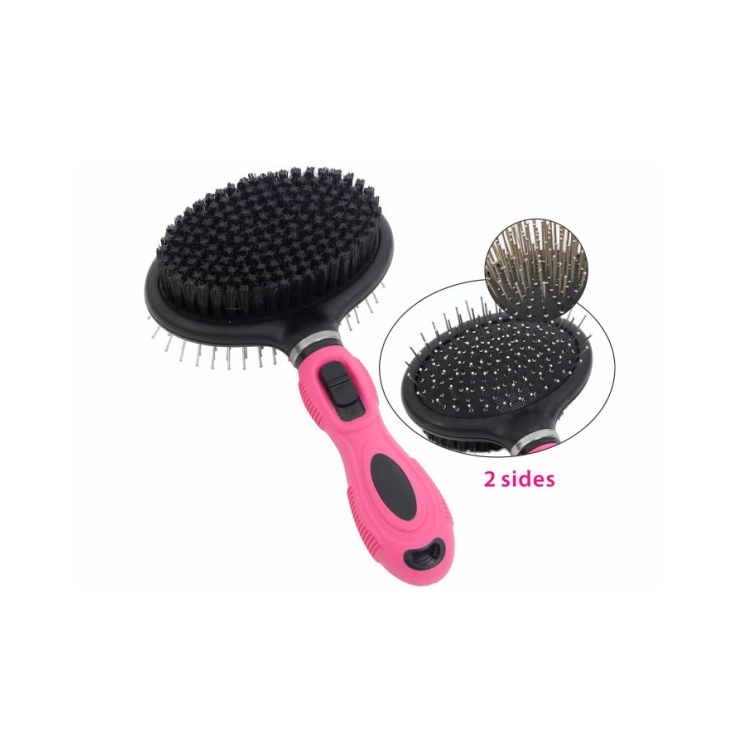 Pets Fur Grooming Tool Double Sides Pet Dog Cat Comb Brush