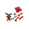 Wholesale 6 Pack Chew Teething Plush Christmas Pet Dog Toy Set