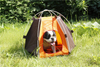 Durable fabric and metal safe outdoor camping pet dog tent