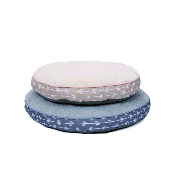 Cheap New Soft Round Shape Pad Polyester Dog Bed Design
