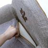 Cotton And Linen Soft Puppy Sofa House Orthopedic Cushion Cave Cat Bed