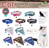 Durable And Strength Cat Collar Bells Cute Fashion Removable Triangle Bell Pet Collar