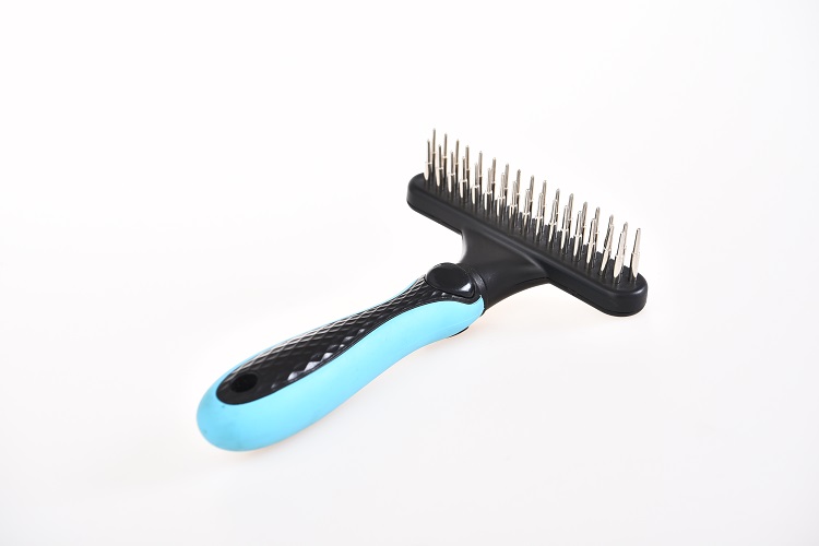 Plastic Double-side Colorful Soft Pet Hair Brush